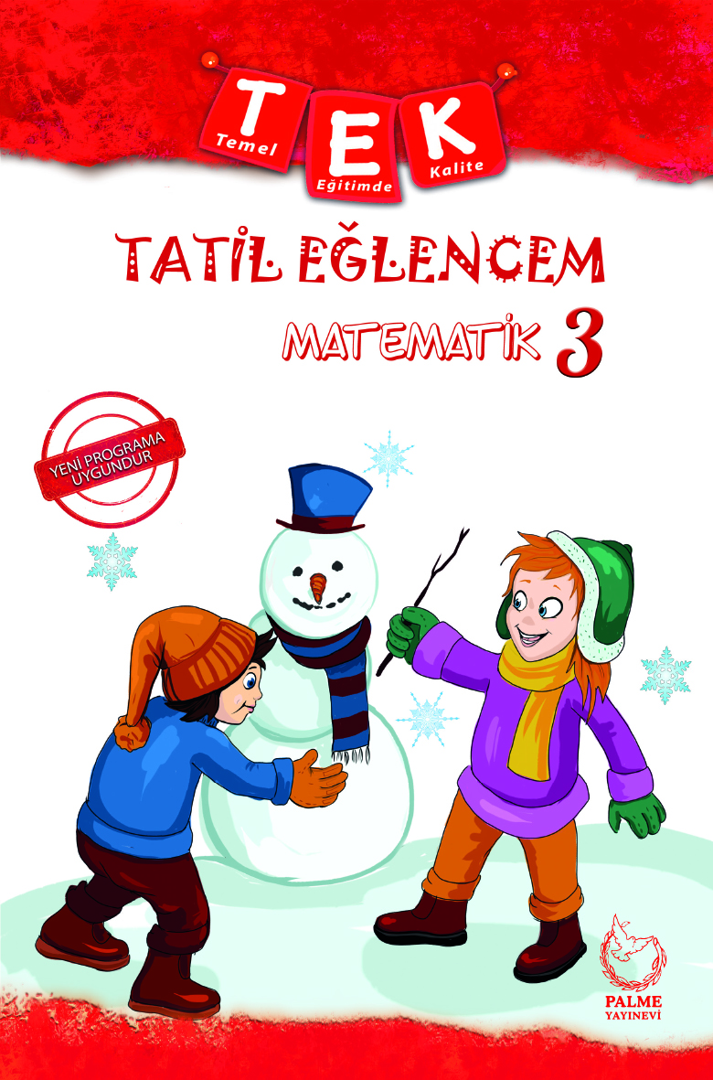 3. Sınıf Tatil Eğlencem Matematik kapak görseli